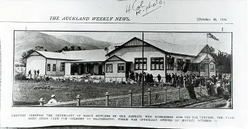 Anzac Club, Featherston Camp Image: Anzac Club, Featherston Camp
