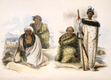 Image: Group portrait of Ngāti Tūwharetoa and Ngāti Whātua chiefs