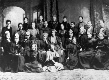 Image: National Council of Women, Christchurch, 1896