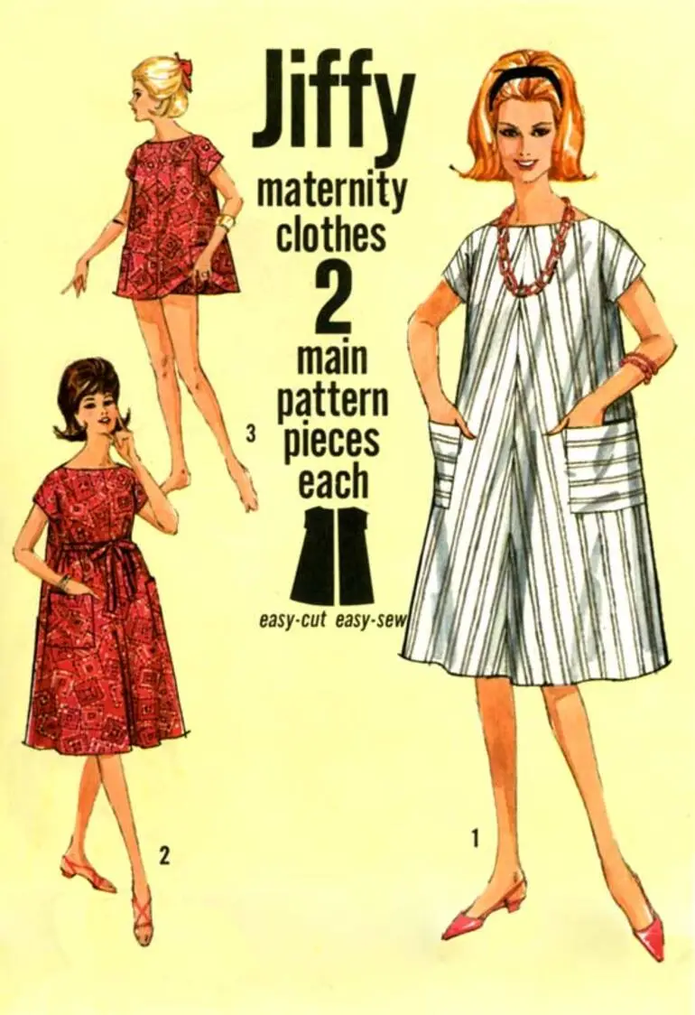 Image: Maternity clothing, 1964