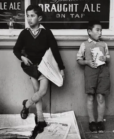 Image: Paper boy, 1960
