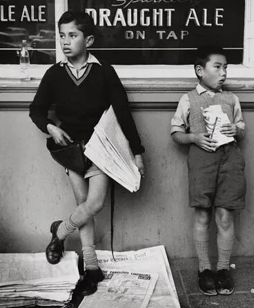Paper boy, 1960 Image: Paper boy, 1960