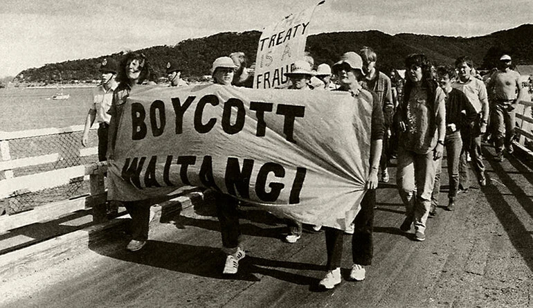 Image: Women's anti-racism march