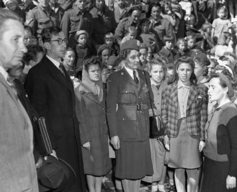 Image: Official welcome for Polish refugee children, Wellington, 1944