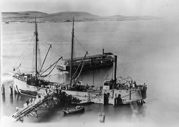 Image: Vessels at Port Waikato