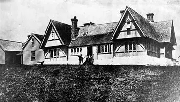 Auckland Hospital, 1850s Image: Auckland Hospital, 1850s
