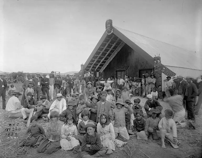 Image: Waiting for Te Kooti, 1889