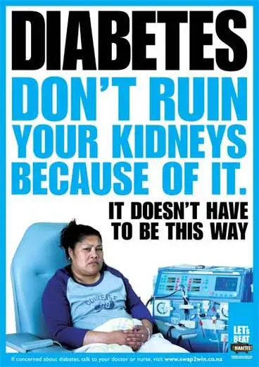Image: Diabetes warning