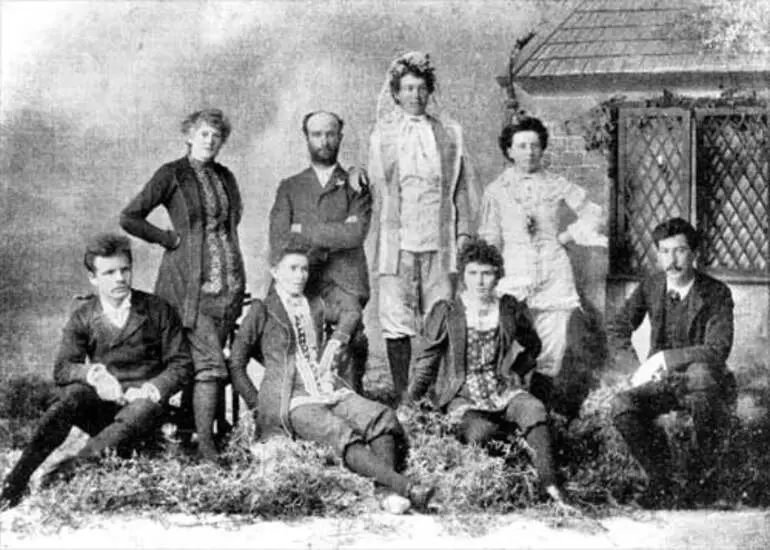 Image: Dress reform wedding, 1894