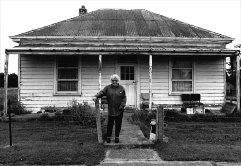 Image: Visiting a former home, late 1990s