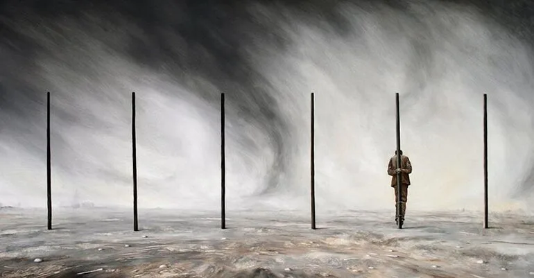 Image: Archibald Baxter: Field Punishment no. 1