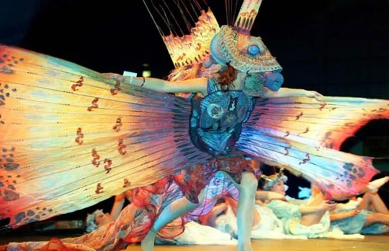 Image: Dragon Fish wearable artwork