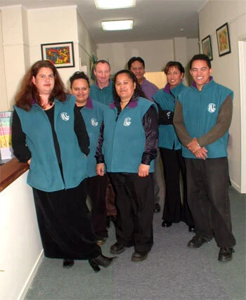 Image: Māori social-services team