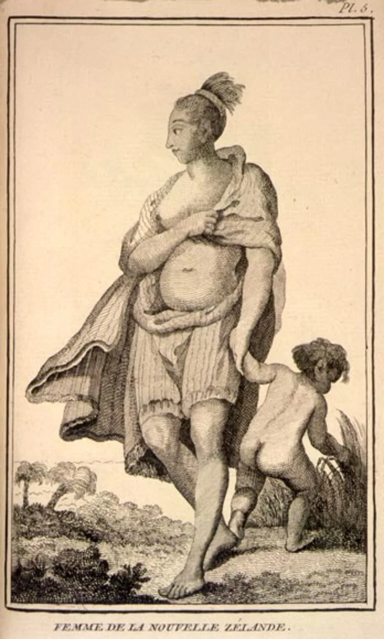 Image: 'Femme de la Nouvelle Zélande'