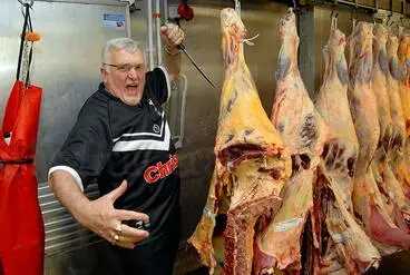 Peter Leitch, the 'Mad Butcher' Image: Peter Leitch, the 'Mad Butcher'