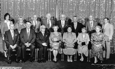 Image: Members of the Order of New Zealand