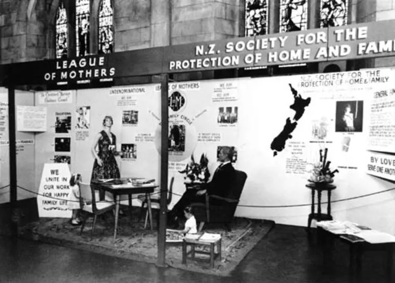 Image: League of Mothers display