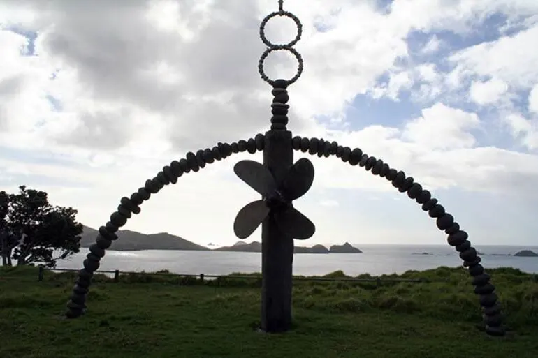 Image: Rainbow Warrior memorial