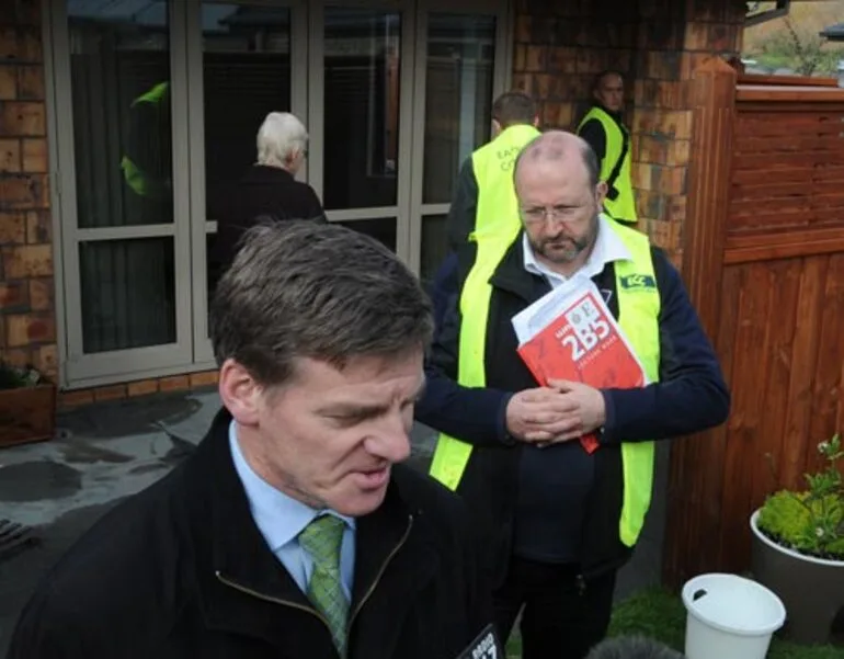 Image: EQC minister Bill English