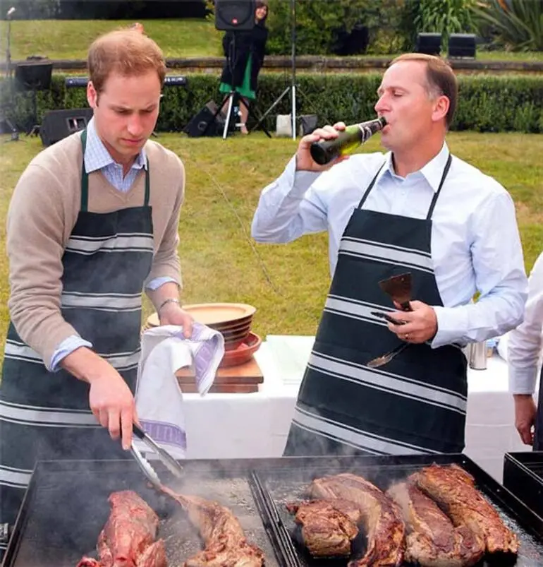 Image: Barbecue at Premier House
