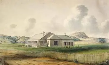 Image: Government House, Auckland, 1840s