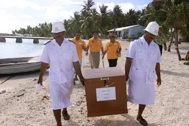 Image: UN-supervised referendum, Tokelau