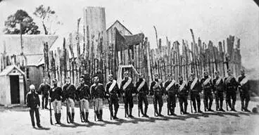 Image: Armed Constabulary posts: Ōpepe, 1870s