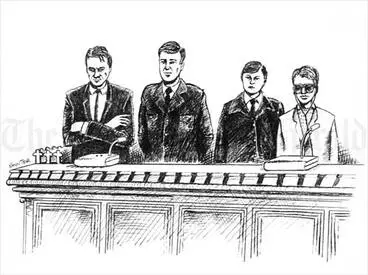 Image: Court drawing