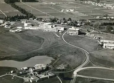 Image: University buildings: University of Waikato campus, 1969