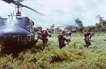 Image: Infantrymen in Vietnam, 1969