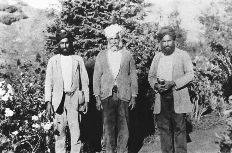 Image: Indian immigrants, 1920s