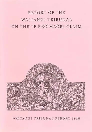 Image: Te reo Māori report
