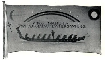 Kīngitanga flags: Mahuta's flag Image: Kīngitanga flags: Mahuta's flag