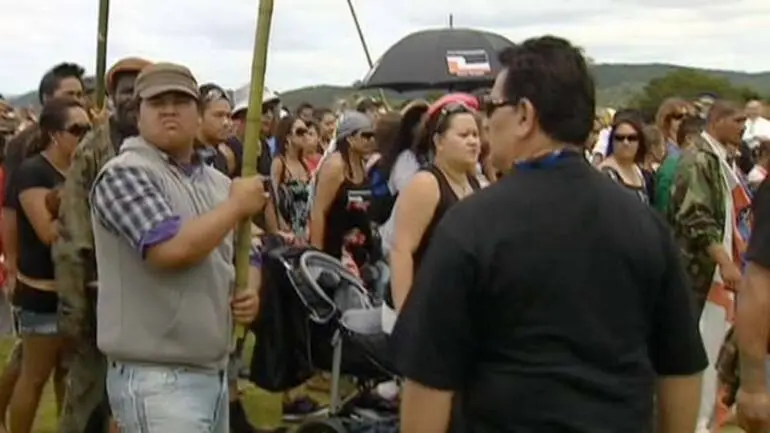 Image: Selecting a national Māori flag