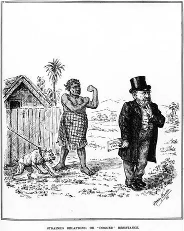 Dog tax protest Image: Dog tax protest