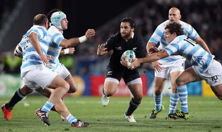 Image: All Blacks versus Pumas