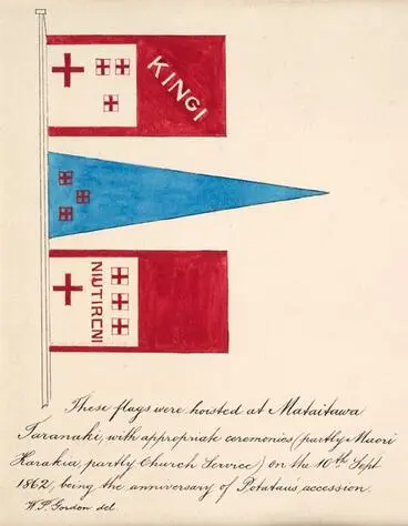 Image: Kīngitanga flags