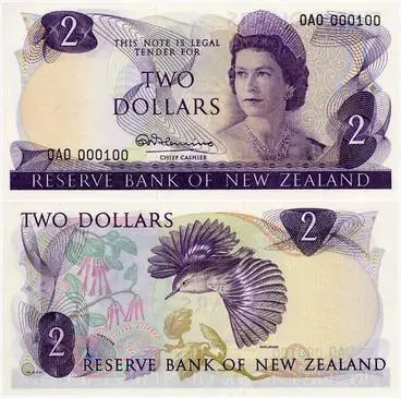 Third series of banknotes: $2 Image: Third series of banknotes: $2