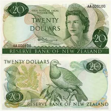 Third series of banknotes: $20 Image: Third series of banknotes: $20
