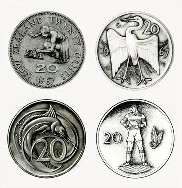 Rejected designs for new decimal coins Image: Rejected designs for new decimal coins