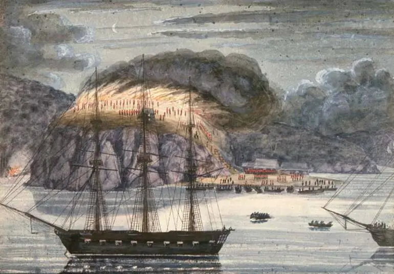 Image: Attack on Ōtuihu