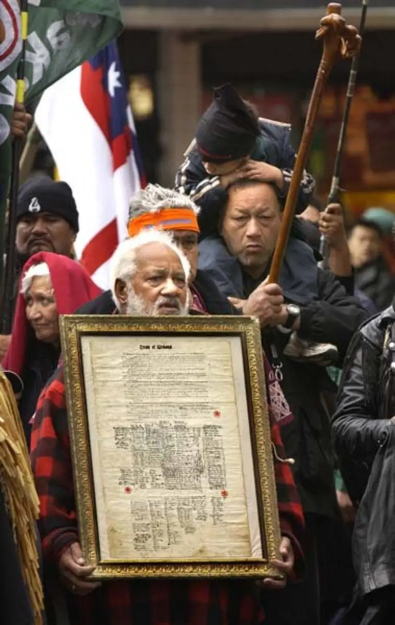 Image: Invoking the Treaty of Waitangi