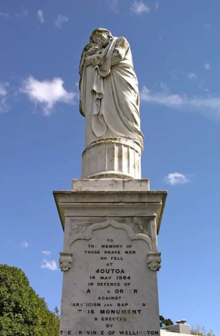 Image: Moutoa Gardens memorial