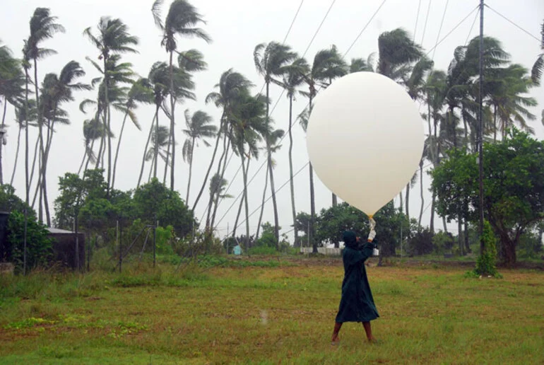 Image: Climate observation, Kiribati