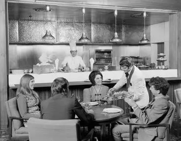 Image: Male chef, Wairākei Hotel, 1972
