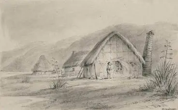 Image: Settlers' whare