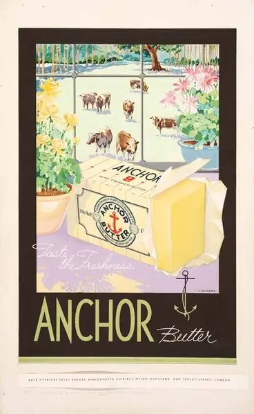 Image: Anchor butter poster, 1936