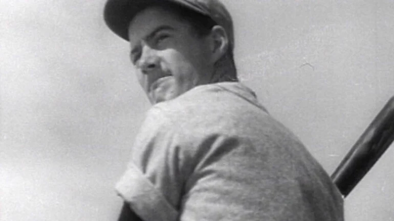Image: US Marines baseball match, Wellington, 1943