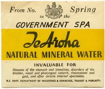 Image: Mineral-water poster