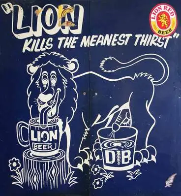 Image: Lion beer advertisement